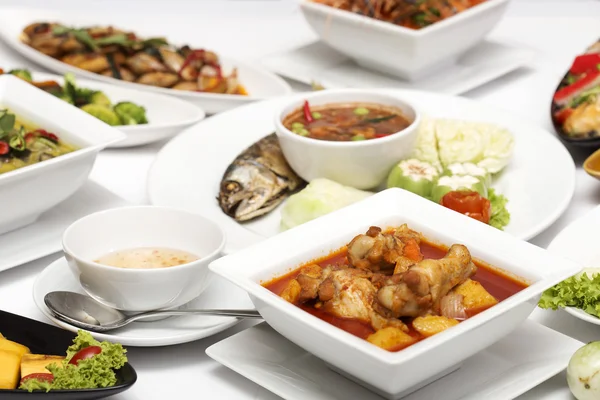 Thai-Food-set — Stockfoto