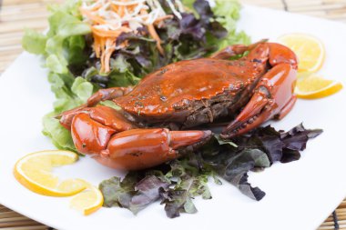 taze Buhar Kırmızı yengeç