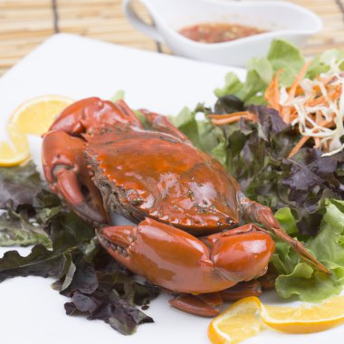 taze Buhar Kırmızı yengeç