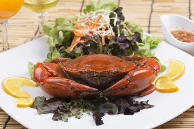 taze Buhar Kırmızı yengeç