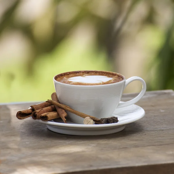 Café arte Latte — Fotografia de Stock