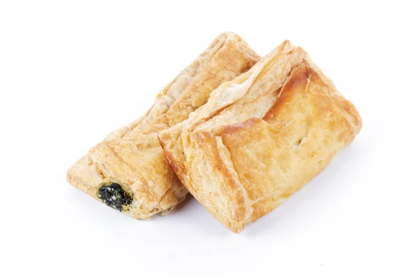 Spinach pasty pie — Stock Photo, Image