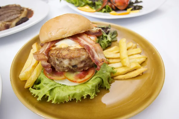 Carne de hamburguesa — Foto de Stock