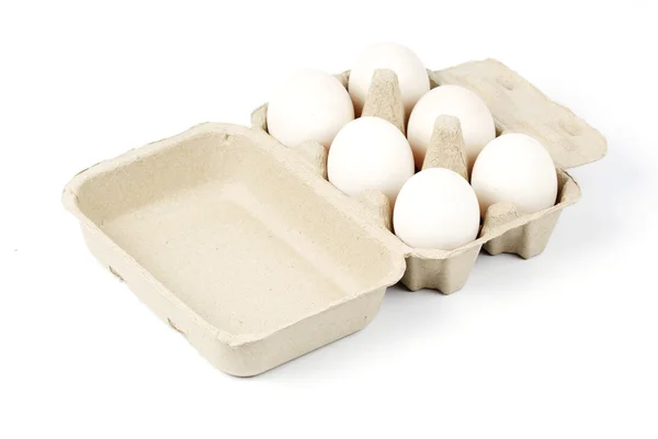 Bandeja de huevo de papel — Foto de Stock