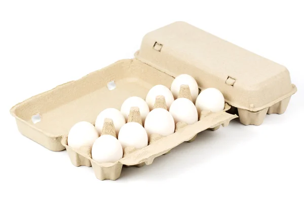 Bandeja de huevo de papel — Foto de Stock