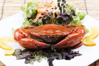 taze Buhar Kırmızı yengeç