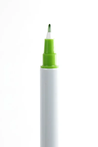 Yeşil renk kalem — Stok fotoğraf