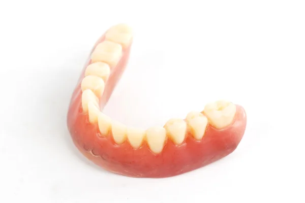 Fałszywych zębów protezy — Zdjęcie stockowe