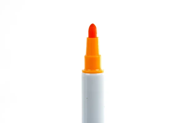 Turuncu renkli kalem — Stok fotoğraf