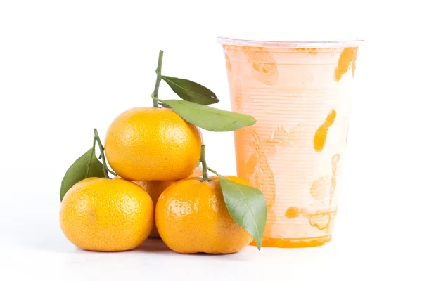 Заморожені апельсиновий сік — стокове фото
