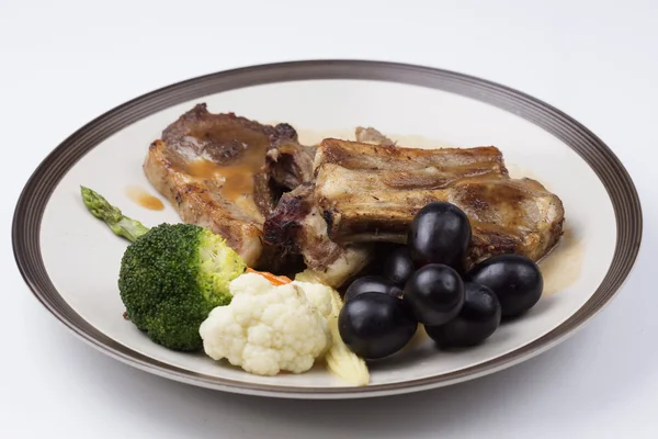 Filete de cordero a la parrilla — Foto de Stock