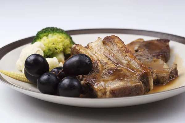 Filete de cordero a la parrilla — Foto de Stock