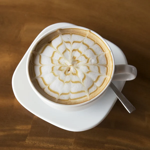 Latte Art Coffee — Stock Photo, Image