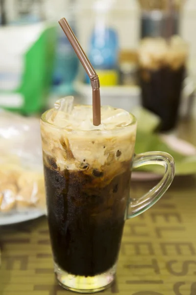 泰国冰黑咖啡 — 图库照片