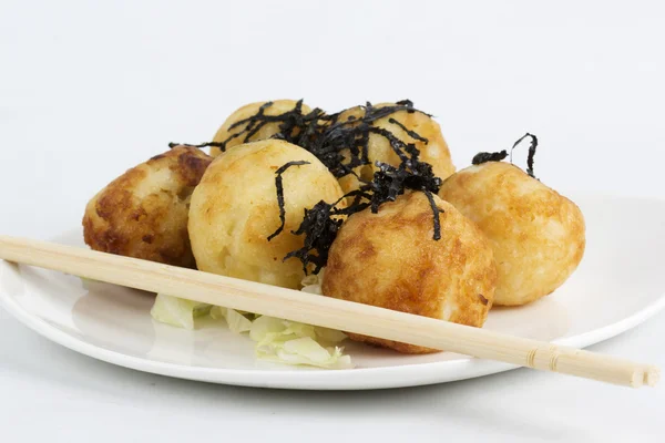 Bolitas Takoyaki dumpling —  Fotos de Stock