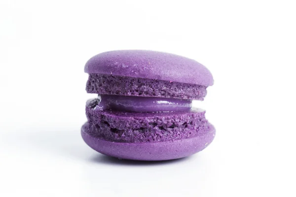 Mor macaron — Stok fotoğraf