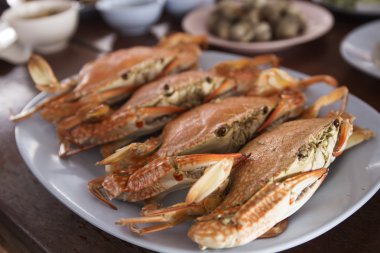 Buhar Dungeness Yengeç 