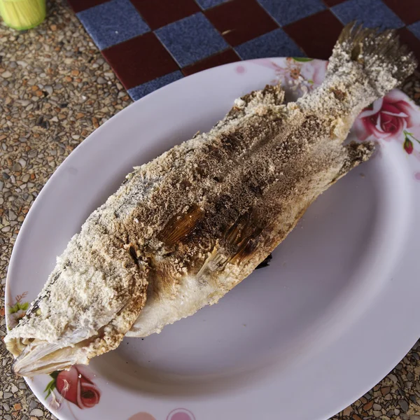 Grill Poisson de bar — Photo