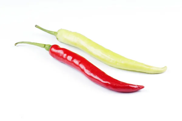 Red and Green chili pepper — Stock Photo, Image