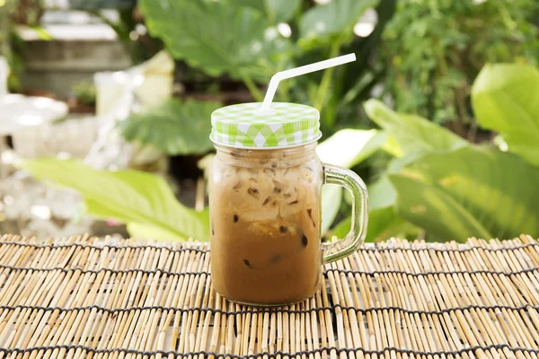 Ice Coffee thailändsk stil — Stockfoto