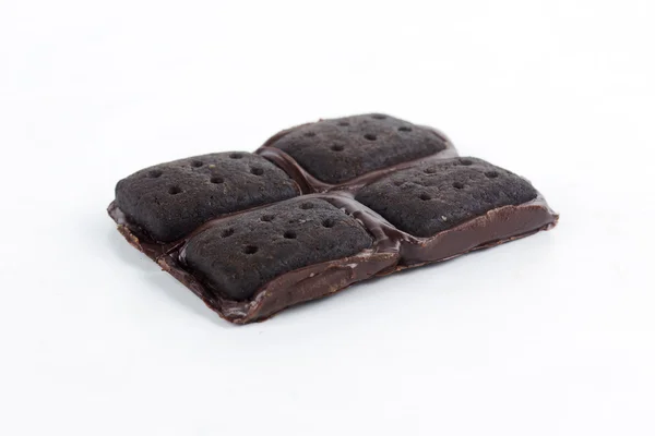 Melk chocolade koekjes — Stockfoto