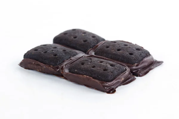 Melk chocolade koekjes — Stockfoto