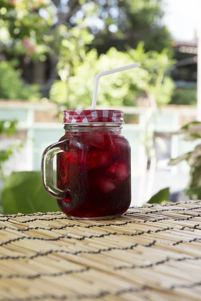 Iced roselle juice — Stock Photo, Image