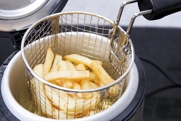 French Fried in the basket — Stock Photo, Image