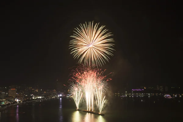 2015 Pattaya uluslararası yangın çalışma — Stok fotoğraf