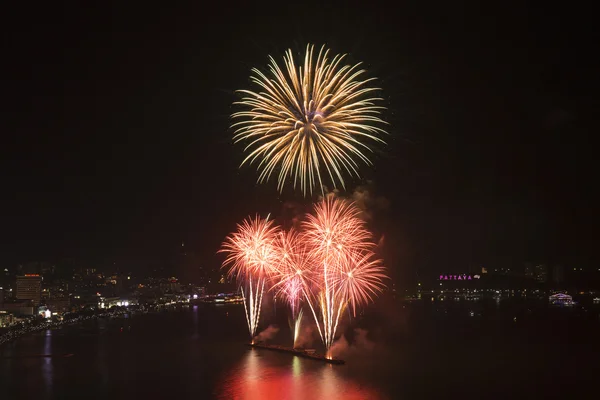 2015 Pattaya uluslararası yangın çalışma — Stok fotoğraf