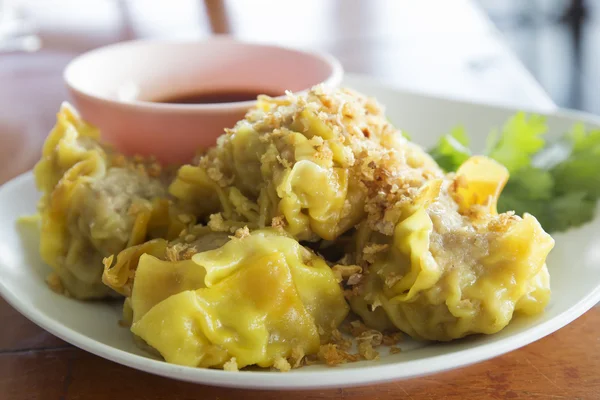 Dumpling de cerdo al vapor chino —  Fotos de Stock