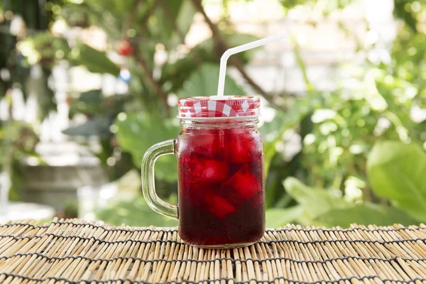 Geeister Rosellensaft — Stockfoto