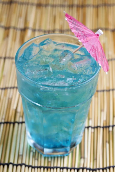 Bebida de soda italiana azul —  Fotos de Stock