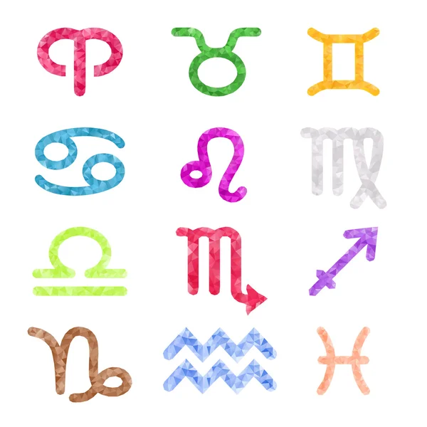 Zodyak işaretleri üçgen.