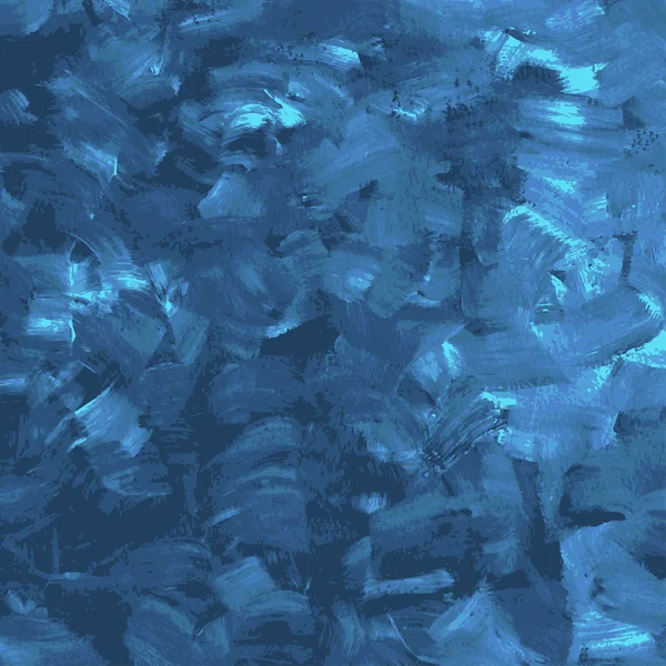 Abstrato azul guache fundo — Vetor de Stock