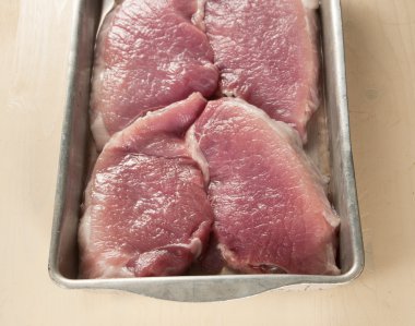 Domuz eti pişirme Pan