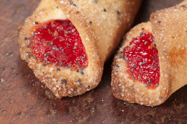 Volumen de negocios de galletas macro —  Fotos de Stock