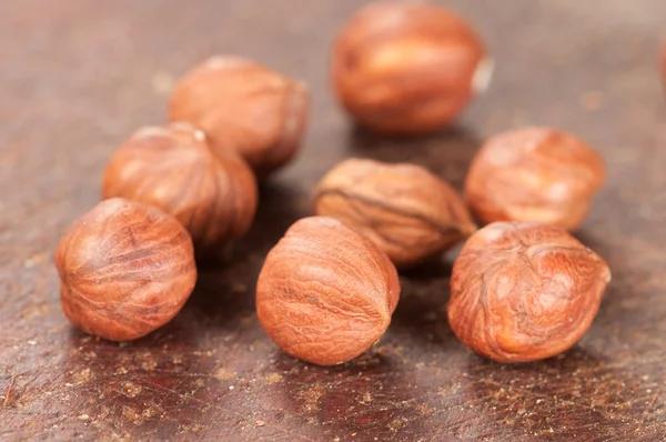 Hazelnut close up — Stock Photo, Image