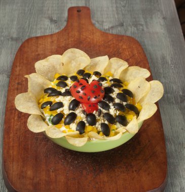 Ayçiçeği salata portre