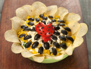 Ayçiçeği salata portre