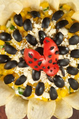 Ayçiçeği salata portre
