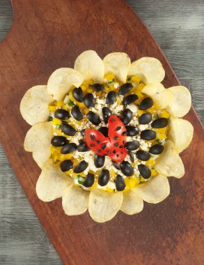Ayçiçeği salata portre