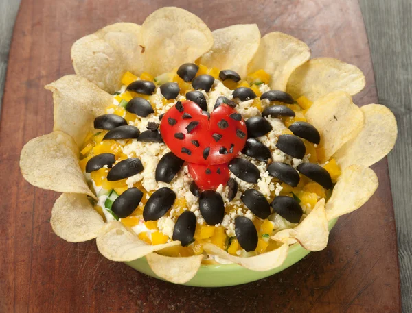 Ayçiçeği salata portre