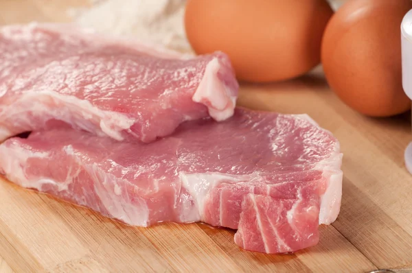 Мясо свинины для чресл — стоковое фото
