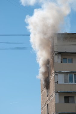 Apartmanda yangın