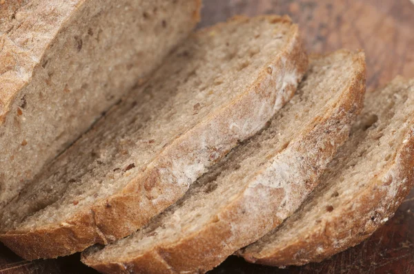 Rye and wheat bread with sunflower seeds — Stock Photo, Image