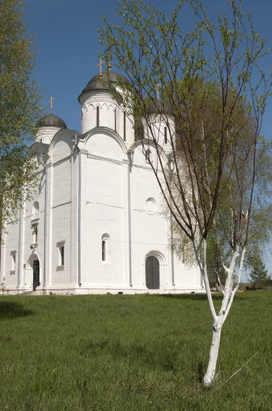 La chiesa dell'Arcangelo Michele nel villaggio di Mikulino — Foto Stock