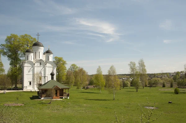 Церковь Архангела Михаила в деревне Микулино — стоковое фото