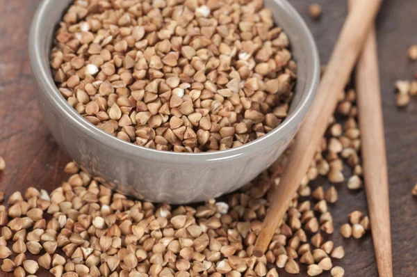 Buckwheat grain — Stock Photo, Image