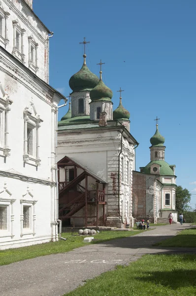 La Catedral de la Dormición y la Iglesia de Todos los Santos de Goritsk — Foto de Stock